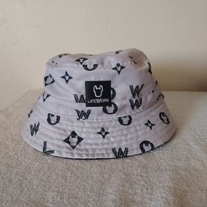Lifework Bucket Hat Urban Hybrid Unisex Greyish White, Black OS Pre-Owned
